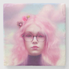 Dreamy Pink Steinuntersetzer