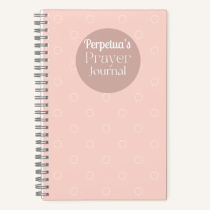 Dreamy Prayer Journal (anpassbar) Notizbuch