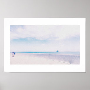 Dreamy Sea Point Kapstadt Schiff Couple Poster