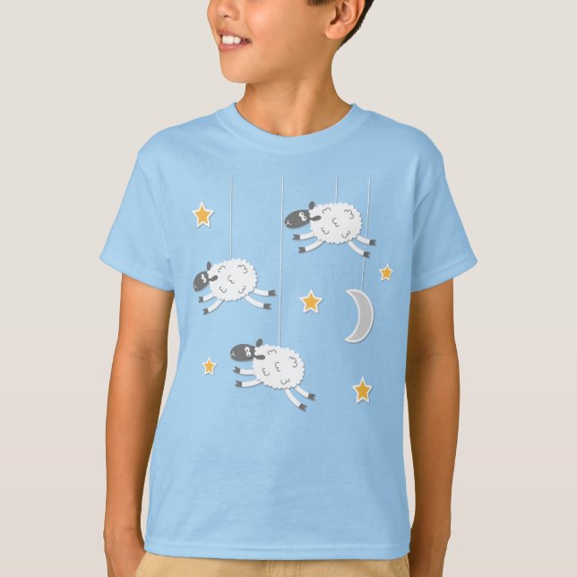 Dreamy Sheep Kids T-Shirt (Vorderseite)