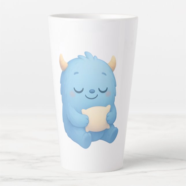 Dreamy Sleep Monster Kids Mug — Sweet Dreams Milchtasse (Vorderseite)