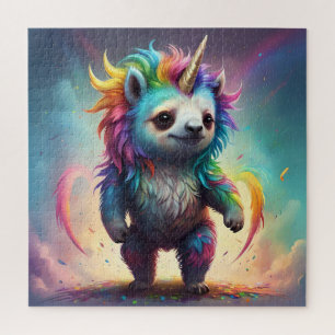 Dreamy Slothicorn: Eine Rainbow Baby Fantasy, Puzzle