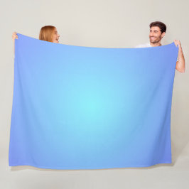 Dreamy Soft Blue Shades Aqua Light Blue Fleecedecke
