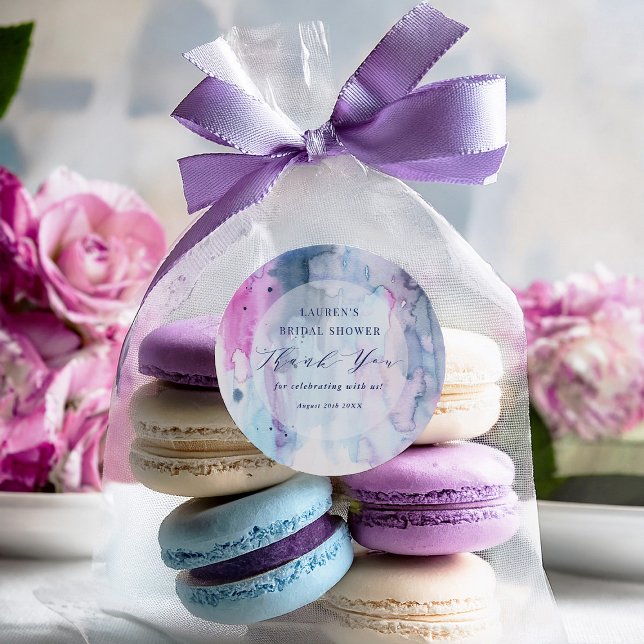 Dreamy Spring Bridal Shower Thank you Stickers (Von Creator hochgeladen)