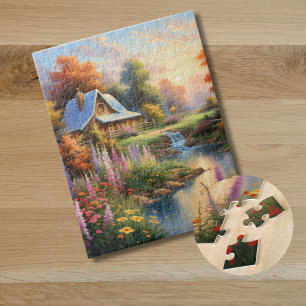 Dreamy Summer Hütte Puzzle