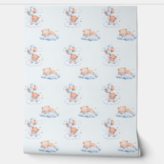 Dreamy Teddy Bear Kinderzimmer Wallpaper Tapete
