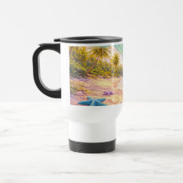 Dreamy Tropical Paradise Reisebecher