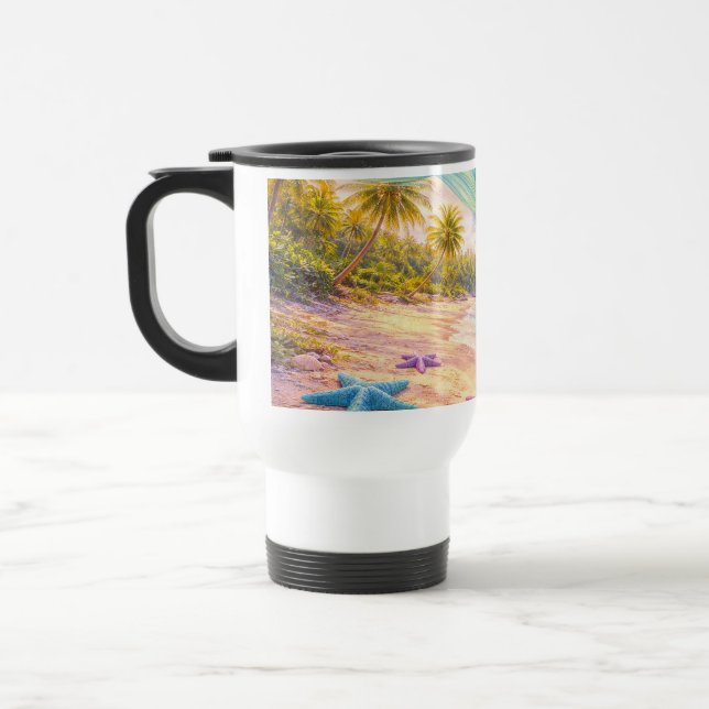 Dreamy Tropical Paradise Reisebecher (Links)