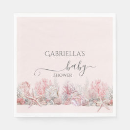 Dreamy under Sea Baby Shower Serviette