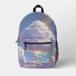 Dreamy Unicorn Glow - Magisches Kinderdesign Bedruckter Rucksack