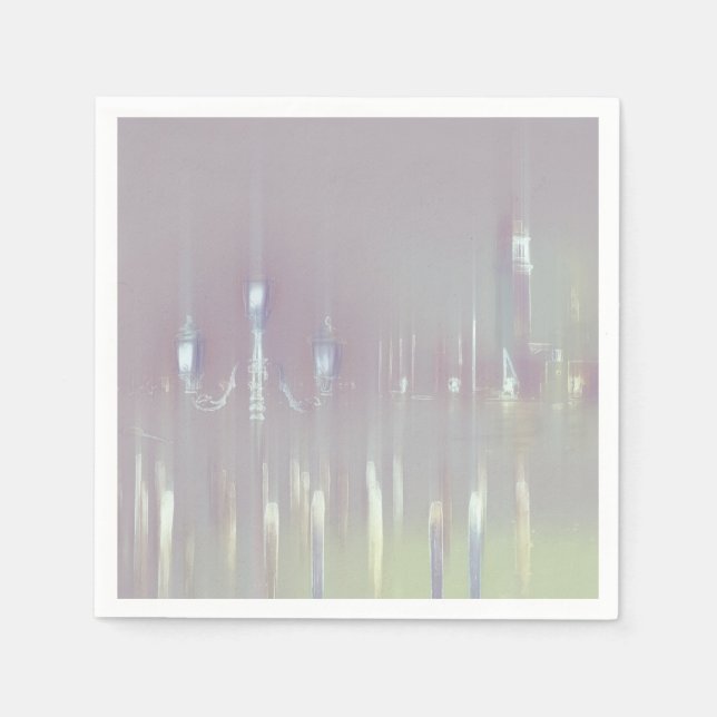 Dreamy Venice Italien Serviette (Vorderseite)