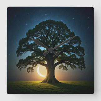 Dreamy Wall Clock Quadratische Wanduhr