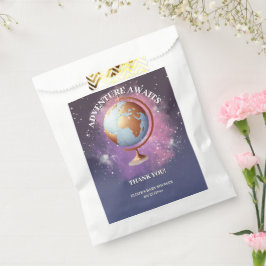 Dreamy Watercolor Adventure erwartet Baby Shower Geschenktütchen