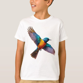 Dreamy Watercolor Bird T - Shirt