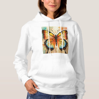Dreamy Watercolor Butterfly T - Shirt Design