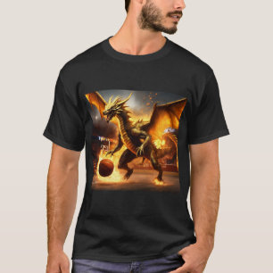 Dreamy Watercolor Dragon T - Shirt Design