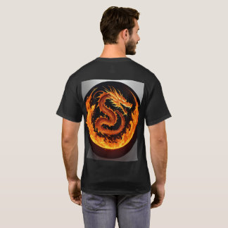 "Dreamy Watercolor Dragon T - Shirt Design"