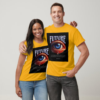 Dreamy Watercolor Futuristic T - Shirt