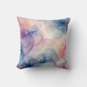 Dreamy Watercolor Kunstvoll wandern Kissen