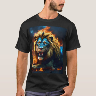 Dreamy Watercolor Lion T - Shirt
