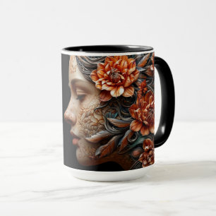 Dreamy Watercolor Tattoo Tasse