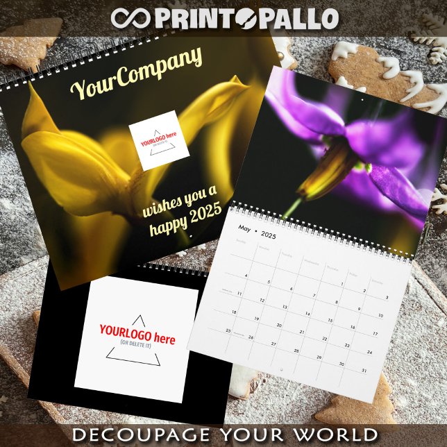 Dreamy whimsical Blume 2025 benutzerdefinierter Ka Kalender (Von Creator hochgeladen)