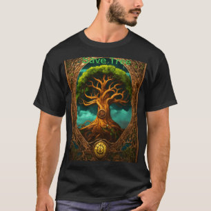 Dreamy Whimsical Nature T - Shirt Design