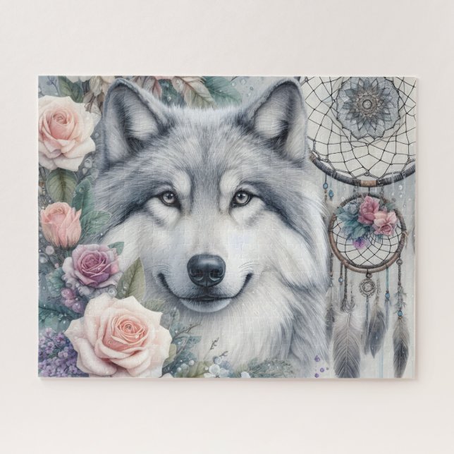 Dreamy Wolf Puzzle (Horizontal)