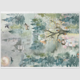 Dreamy Woodland Kinderzimmer Tissue Paper Seidenpapier