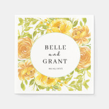 Dreamy Yellow Rose Wedding