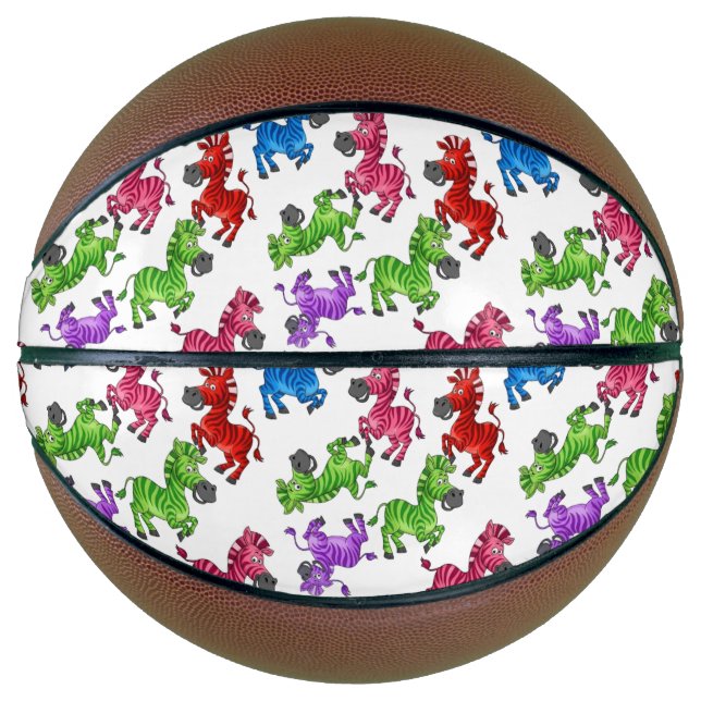 Dreamy Zebra World Basketball (Vorderseite)