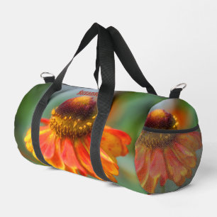 Dreamy Zinnia Blume Personalisiert Duffle Bag