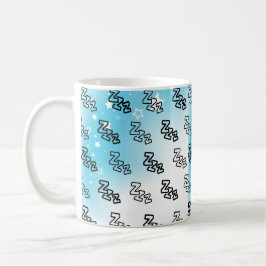 Dreamy Zzz Pattern Cushion Kaffeetasse