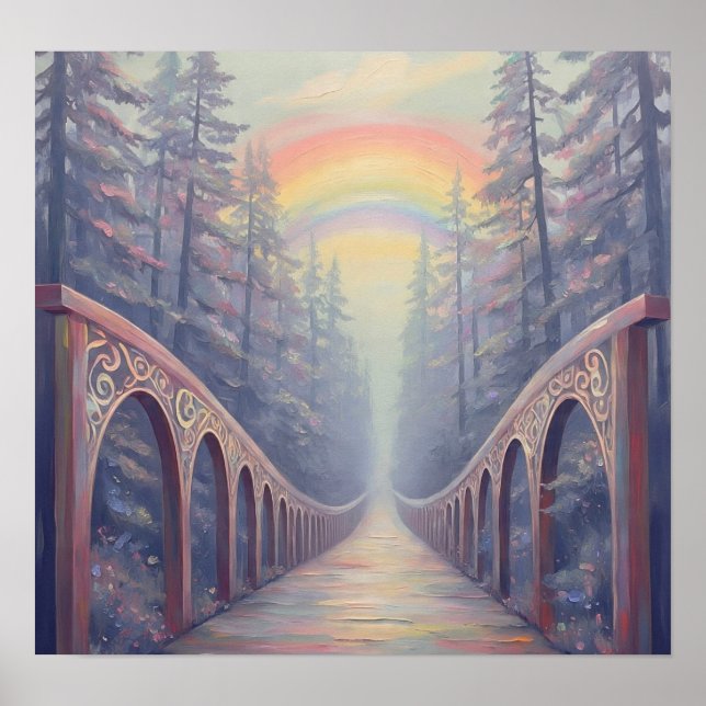 DreamyForestPath Poster (Vorne)