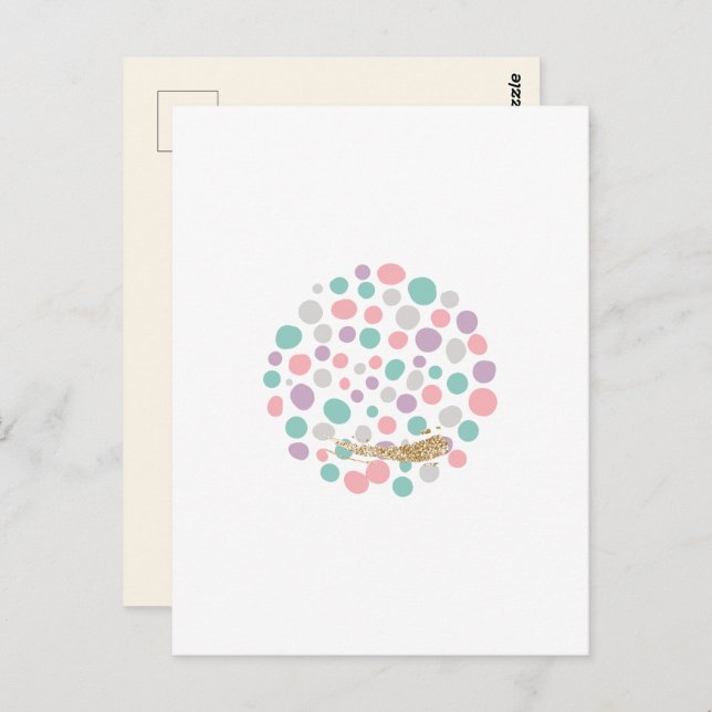 'DreamyPastels' Postkarte (Vorne/Hinten)