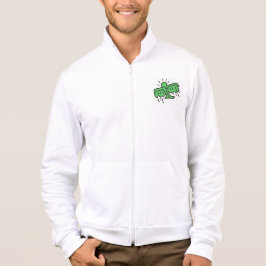 DreamySupply SuperFly Pop Art Fleece Zip Jogger T-Shirt