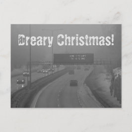Dreary Christmas Postcard Feiertagspostkarte