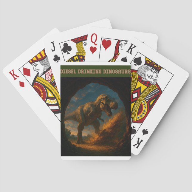 Dreck Kick Spielkarten (Rückseite)
