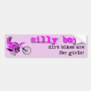 Dreckige Jungen Dirt Bike Motocross Aufkleber Autoaufkleber
