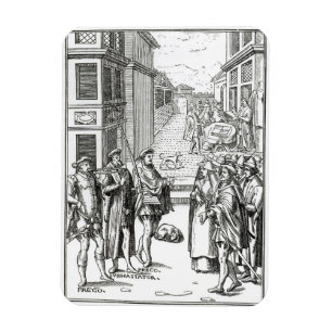 Dreckige Town Crier, After a woodcut in 'Praxis Re Magnet