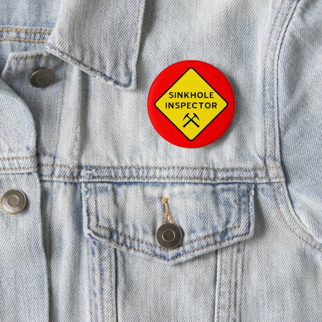 Dreckloch-Inspektor-Knopf Button (Beispiel)