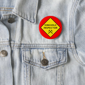 Dreckloch-Inspektor-Knopf Button