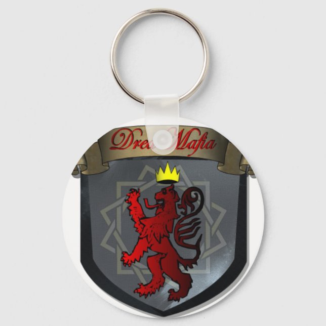 Dred Mafia Logo Schlüsselanhänger (Vorderseite)