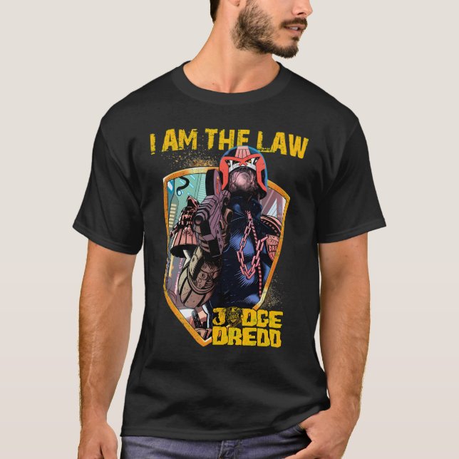 Dredd - Ich bin das juristische Geschenk für Fans, T-Shirt (Vorderseite)