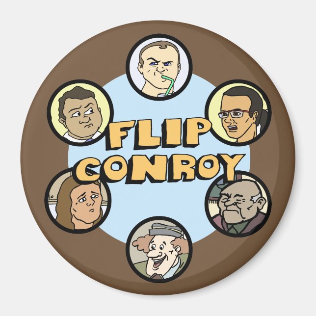 Dreh Conroy und Freunde Magnet (Vorne)