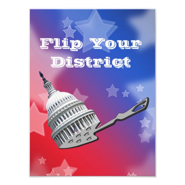 Dreh Deine District Vote 2026 Fotodruck (Vorne)