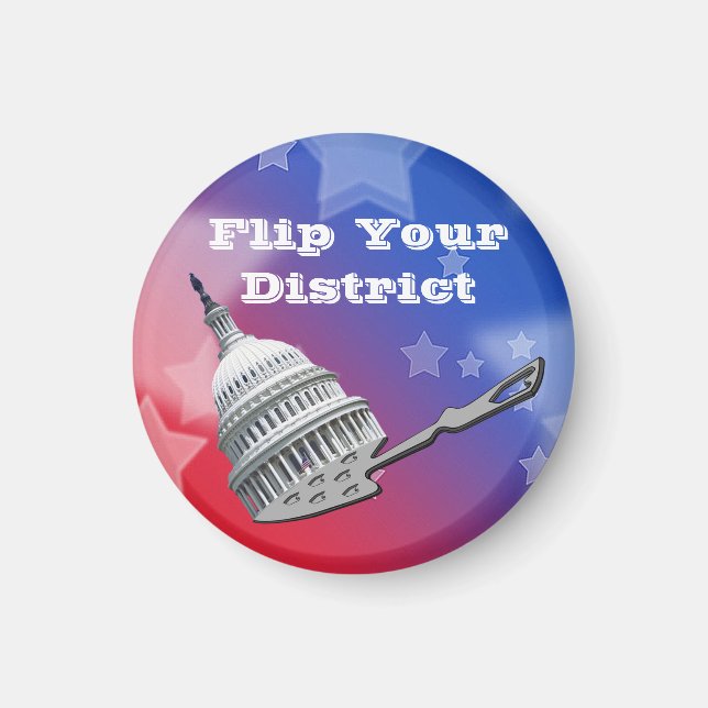 Dreh Deine District Vote 2026 Magnet (Vorne)