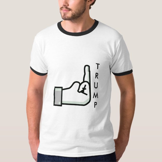 Dreh des Vogel- und Donald Trump-Shirts T-Shirt (Vorderseite)