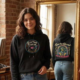 Dreh diese Platte Hoodie