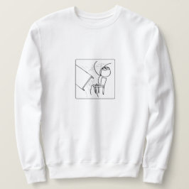 Dreh einer Tabellenstruktur Sweatshirt